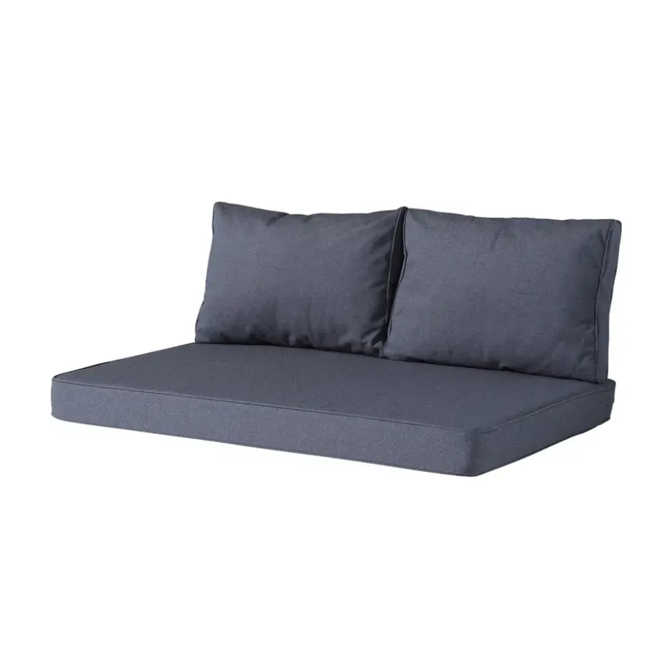 Madison - Lounge Zitkussen Manchester denim grey - Ca. 120x80 cm