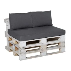 Madison - Lounge Zitkussen Manchester grey - Ca. 120x80 cm