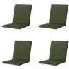 Madison - Stapelstoelkussen Panama green - Ca. 97x49 cm - Set van 4