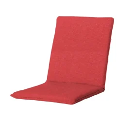 Madison - Stapelstoelkussen Panama brick red - Ca. 97x49 cm - Set van 4