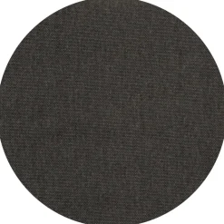 Madison - Tafelkleed Dark grey canvas eco+ - Ø Ca. 160 cm
