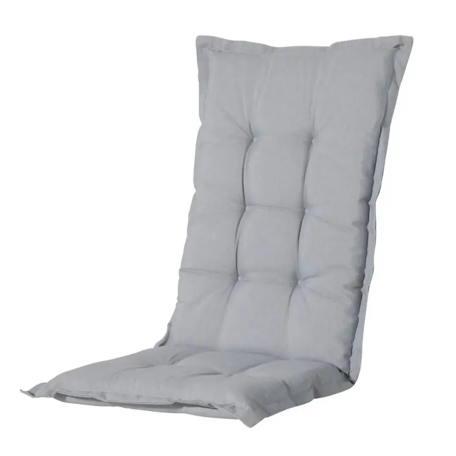 Madison - Tuinkussen Panama light grey - Ca. 123x50 cm - Set van 4