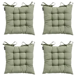 Madison - Zitkussen Toscane Panama sage - Ca. 46x46 cm - Set van 4