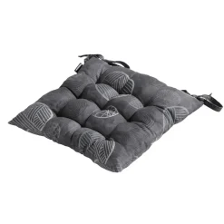 Madison - Zitkussen Toscane Circle grey - Ca. 46x46 cm - Set van 4