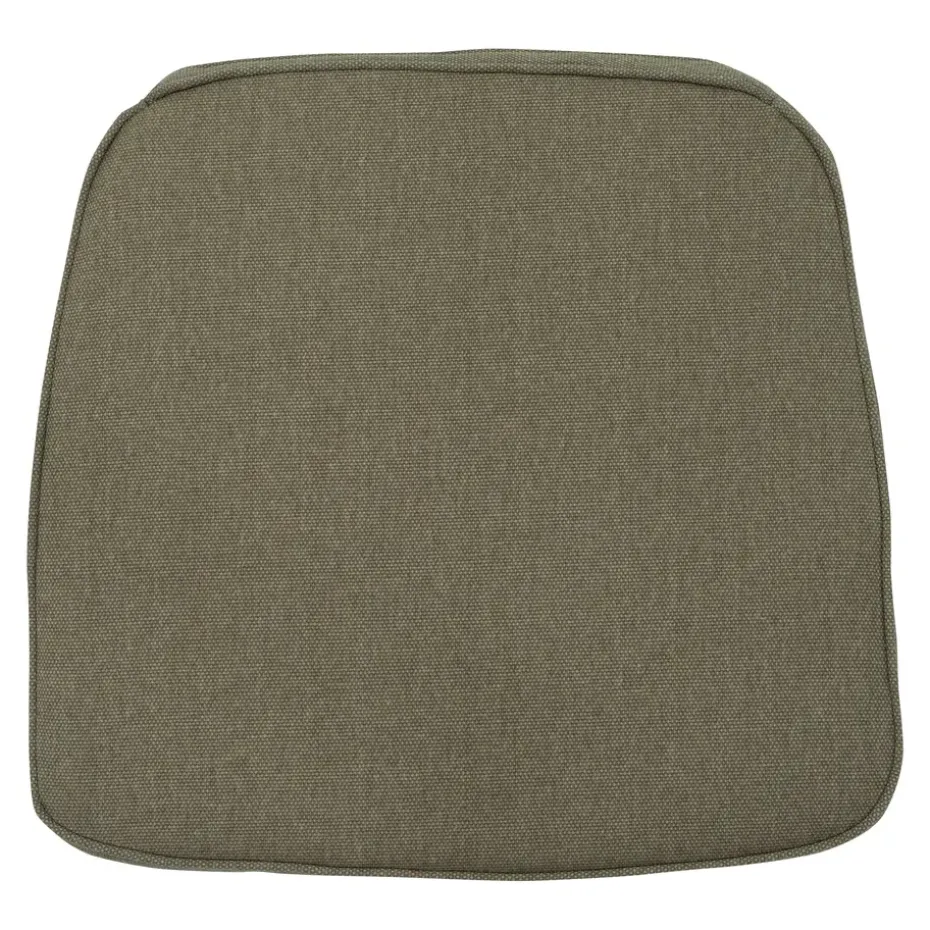 Madison - Zitkussen Wicker Taupe canvas eco+ - Ca. 48x48 cm - Set van 4
