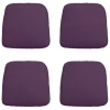 Madison - Zitkussen Wicker Panama purple - Ca. 48x48 cm - Set van 4