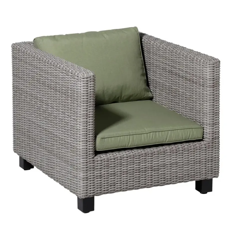 Madison Lounge luxe Panama sage zitkussen 60x60cm