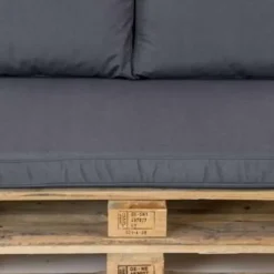 Madison Palletkussen Lounge Panama Grijs - 120 x 80cm