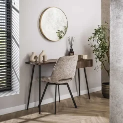 Make-up Tafel Bruin Acaciahout - 120x35x76cm - Carve