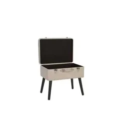 MALLARD - Hocker - Beige - Kunstleer