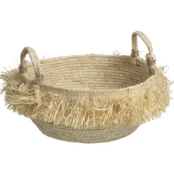Mand Fringes - naturel - 20xØ35 cm