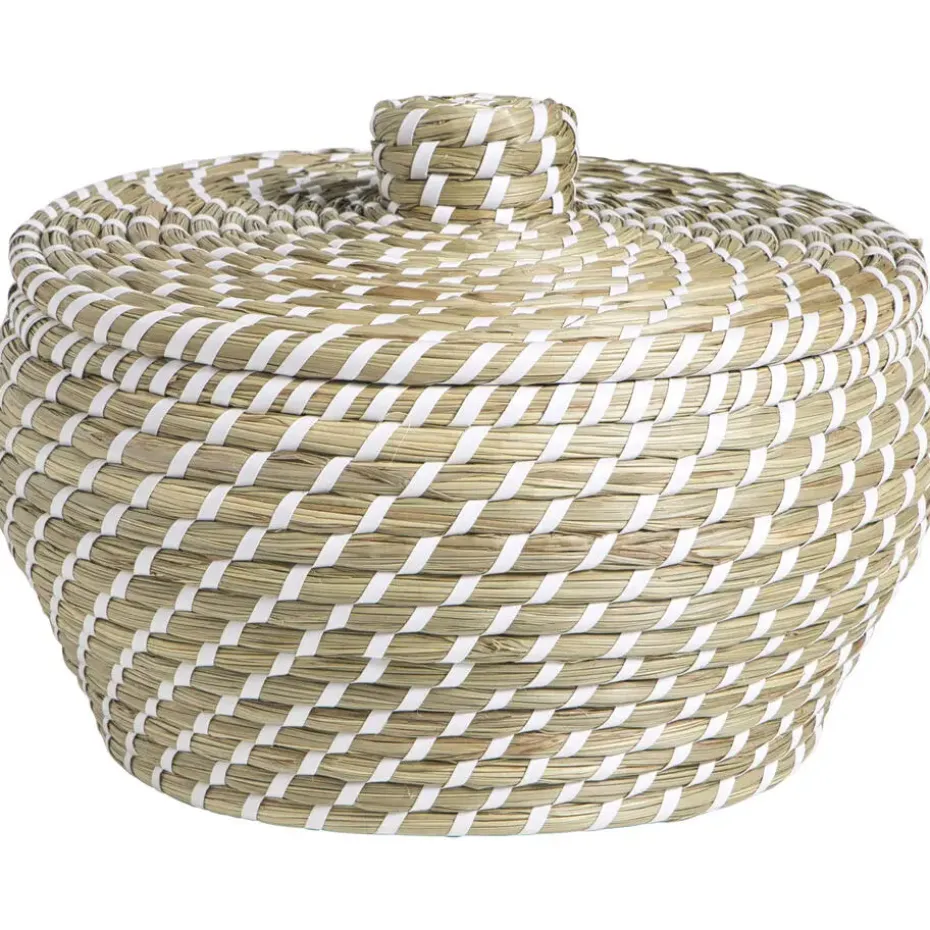 Mand Noa - naturel zeegras - 20xØ27xØ22 cm