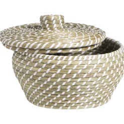 Mand Noa - naturel zeegras - 20xØ27xØ22 cm