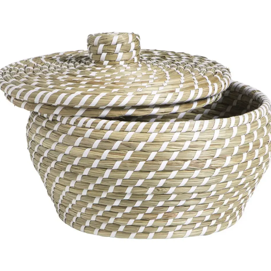 Mand Noa - naturel zeegras - 20xØ27xØ22 cm