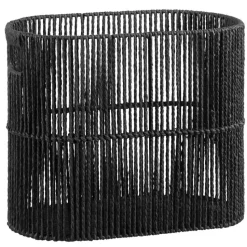 Mand Palma - zwart - 35x42x23 cm