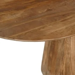 Mangohoutonline - Eettafel Nova Capsule 210x100cm Rechthoekig - Bruin - Mahom