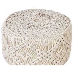 MANZAI - Voetenbank - Beige - 40 x cm - Katoen
