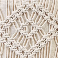 MANZAI - Voetenbank - Beige - 40 x cm - Katoen