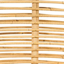 MARATEA - Tuinstoel set van 2 - Lichtbeige - Rotan