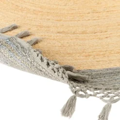 MARTS - Vloerkleed - Beige/Grijs - 200 cm - Jute