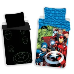 Marvel Avengers Dekbedovertrek - 140 x 200 cm - Katoen
