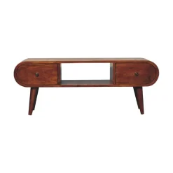 Massief Houten Kastanje London TV meubel, Woonkamer