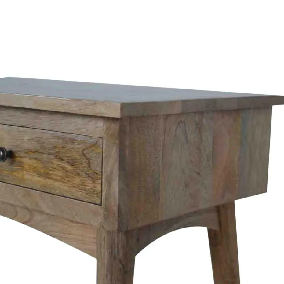 Massief Houten Sidetable met 2 Laden