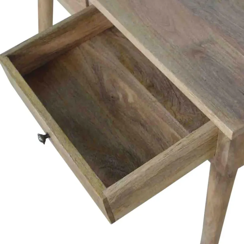 Massief Houten Sidetable met 2 Laden