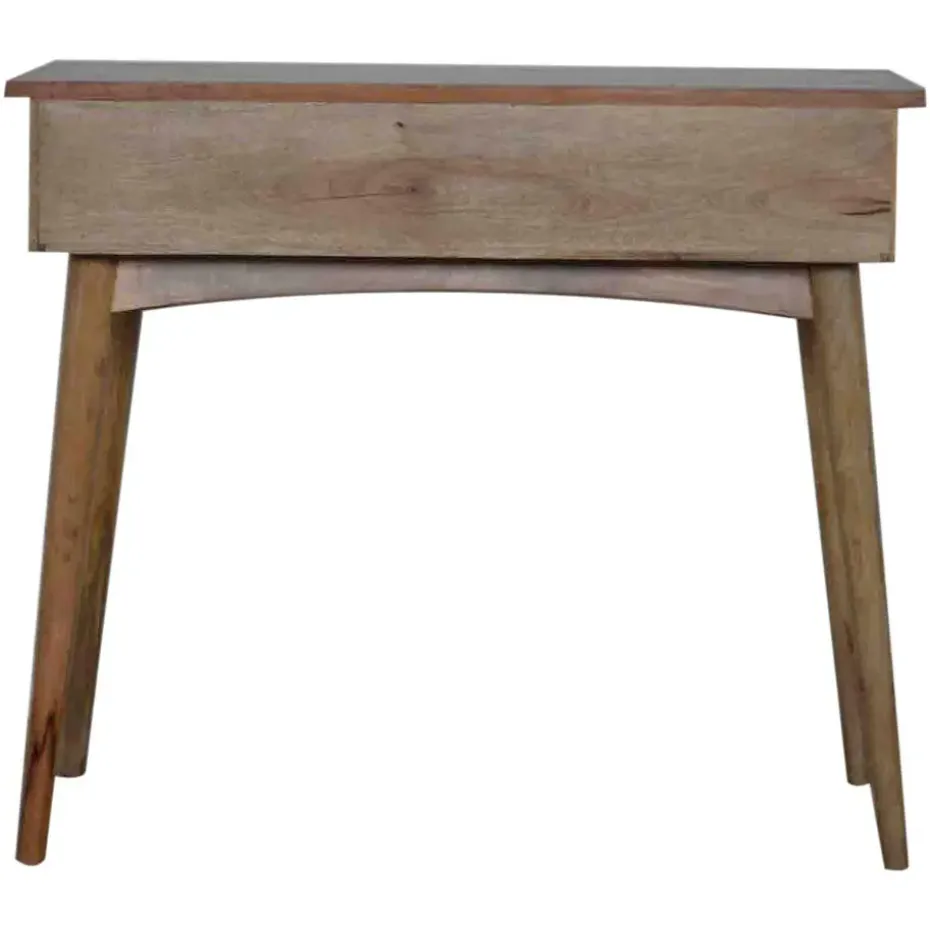 Massief Houten Sidetable met 2 Laden