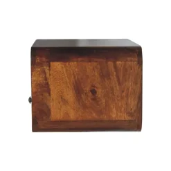 Massief Houten Vloeiende Eiken Sidetable
