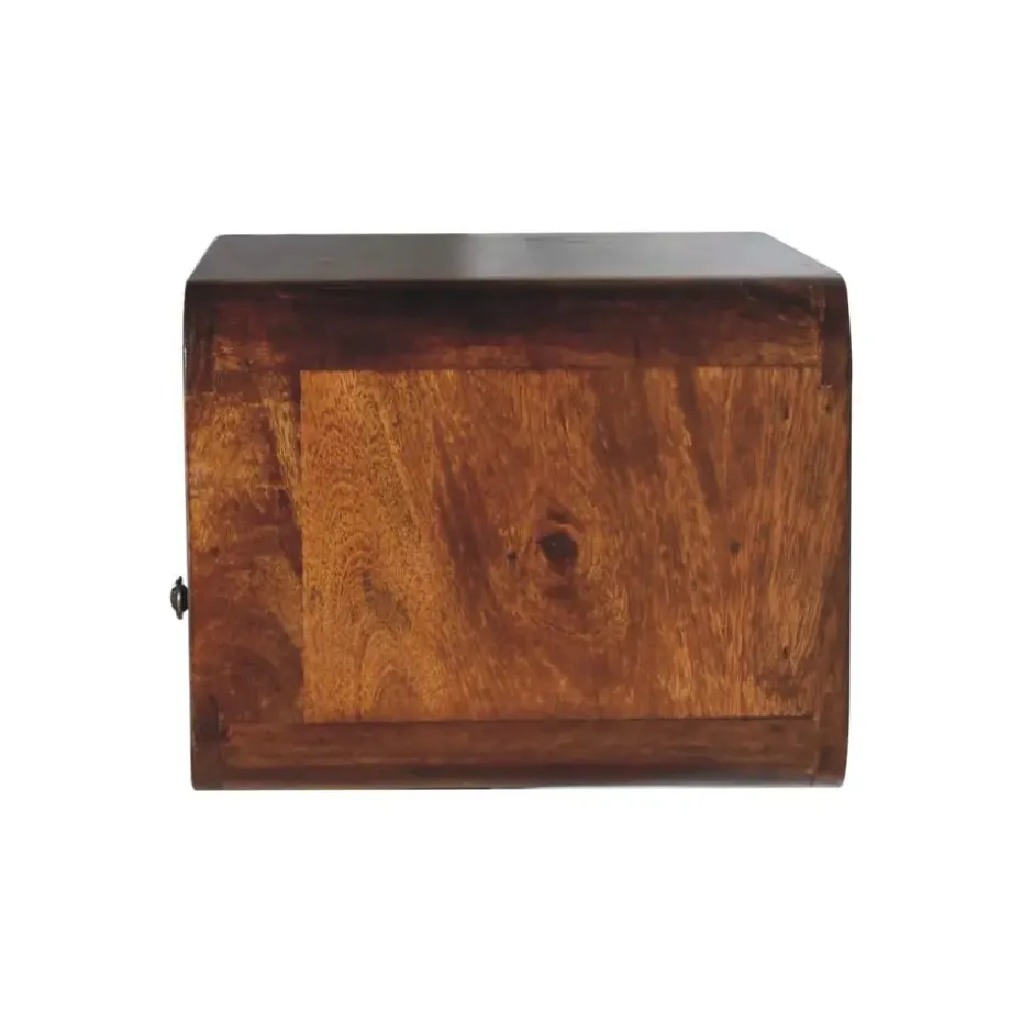 Massief Houten Vloeiende Eiken Sidetable