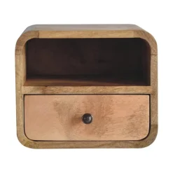 Massief Houten Wandtafeltje