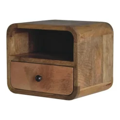 Massief Houten Wandtafeltje