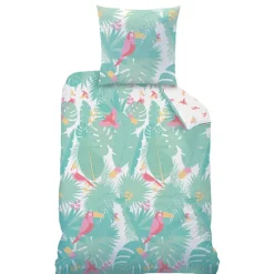 Matt & Rose Dekbedovertrek Jungle - Eenpersoons - 140 x 200 cm - Katoen