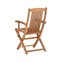 MAUI II - Tuinset voor 8 - Lichthout/Grafietgrijs - Acaciahout