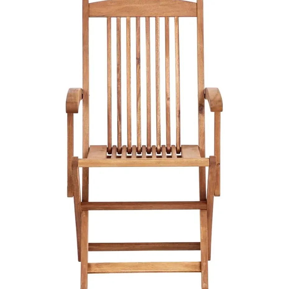 MAUI II - Tuinset voor 6 - Lichte houtkleur - Acaciahout