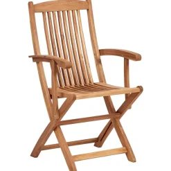 MAUI II - Tuinset voor 6 - Lichte houtkleur - Acaciahout