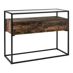 MAUK - Consoletafel - Zwart - MDF