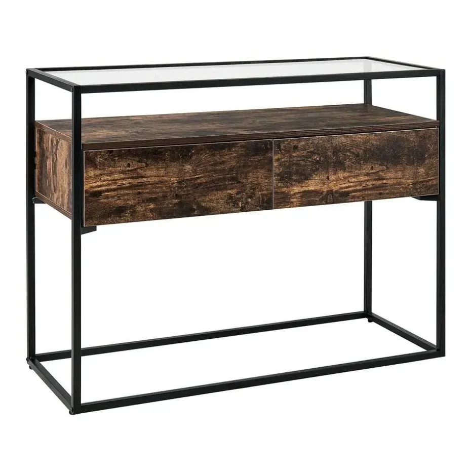 MAUK - Consoletafel - Zwart - MDF