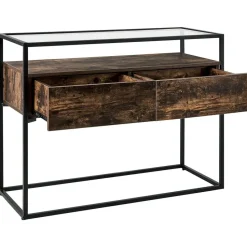 MAUK - Consoletafel - Zwart - MDF