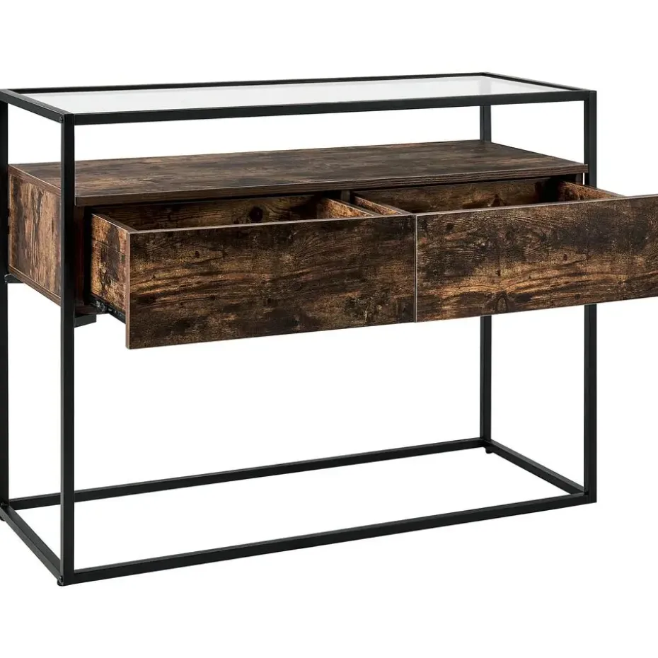 MAUK - Consoletafel - Zwart - MDF