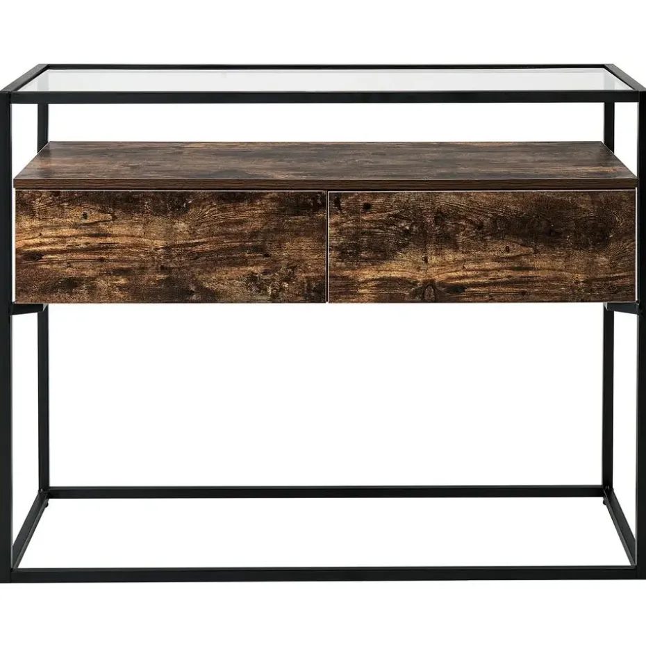 MAUK - Consoletafel - Zwart - MDF