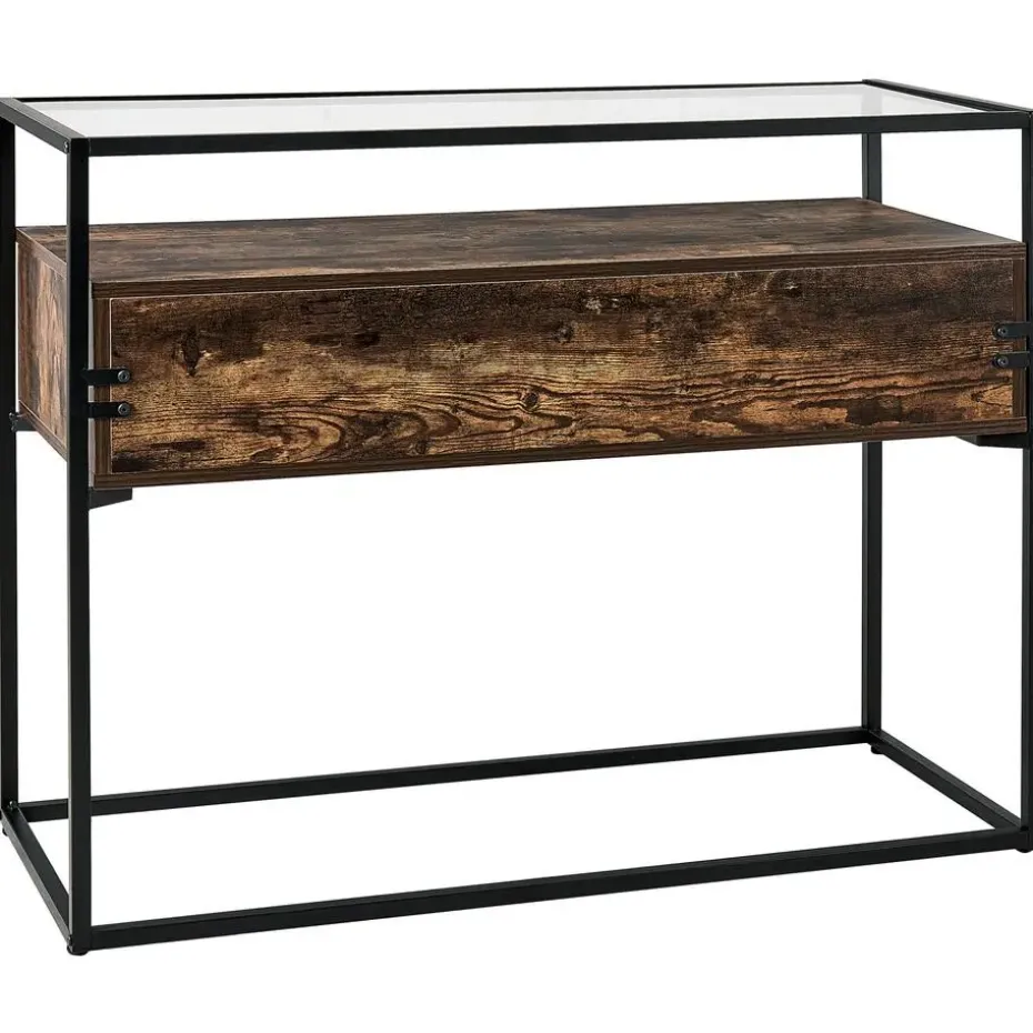 MAUK - Consoletafel - Zwart - MDF