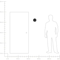 MAURICE - Wandlamp set van 2 - Zwart - Aluminium