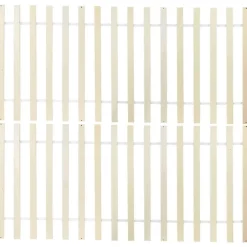 MAYENNE - Tweepersoonsbed - Lichtbruin - 140 x 200 cm - Dennenhout