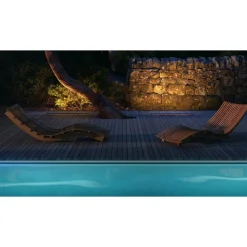 Maytoni Outdoor - Landschapsverlichting Edge - Zwart