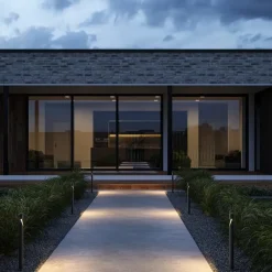 Maytoni Outdoor - Landschapsverlichting Hagen - Grafiet - Ø5