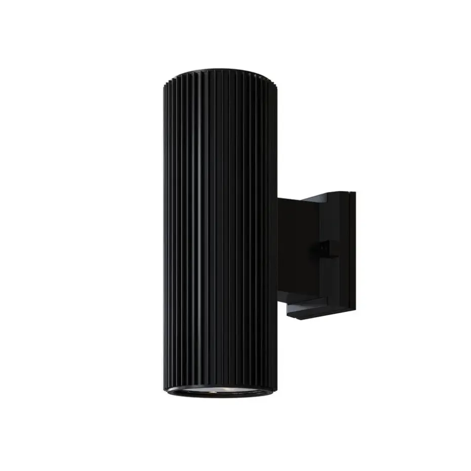 Maytoni Outdoor - Wandlamp Rando - Zwart - Ø9,5