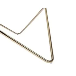 MERIDIAN II - Salontafel - Wit/Goud - Veiligheidsglas