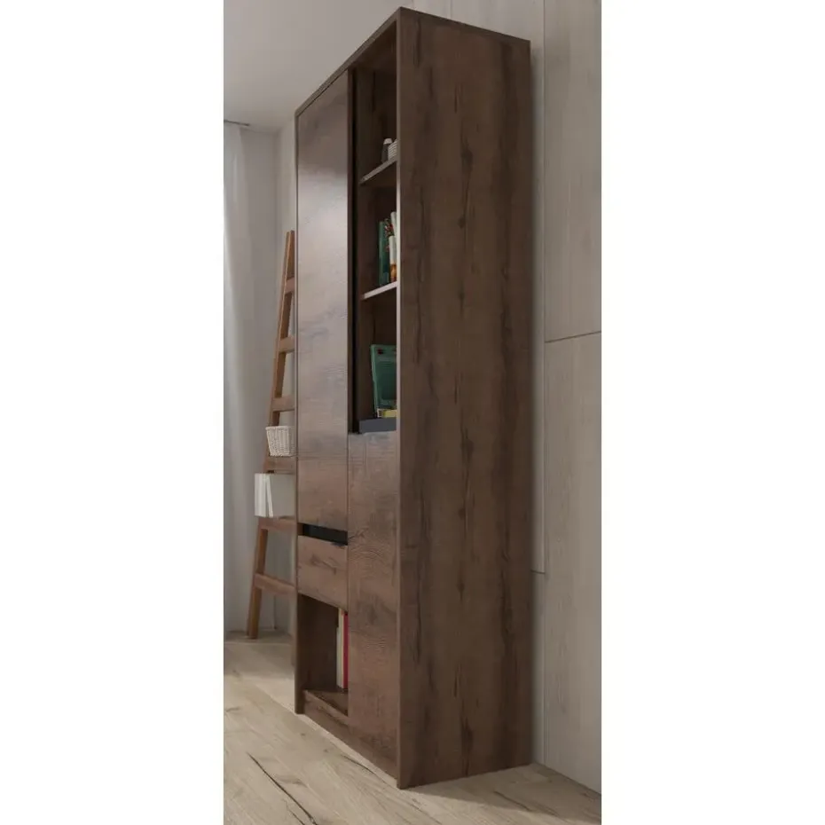 Meubella - Boekenkast Diplo - Eiken - 80 cm